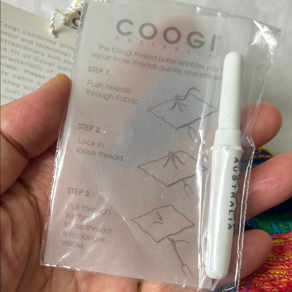 🖤Vintage NWT🔺RARE 💕 COOGI 3D Textured Knit Halter Top and Skirt Set - Picture 14 of 15